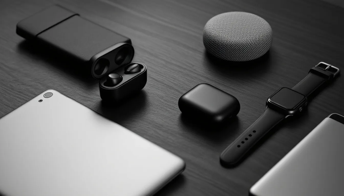 Luxurious tech gadgets, perfect gift ideas for men who have everything.