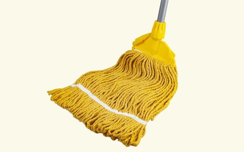 Yellow Cotton String Mop
