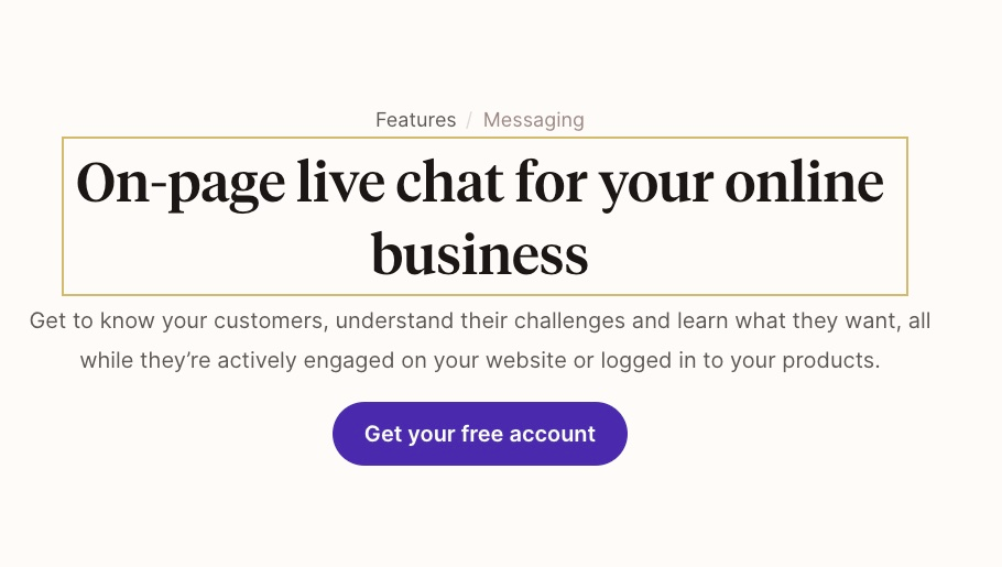 Podia live chat support features