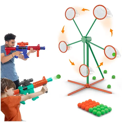 Shooting Games Toys for Age 5 + Outdoor Game with Moving Shooting Targets