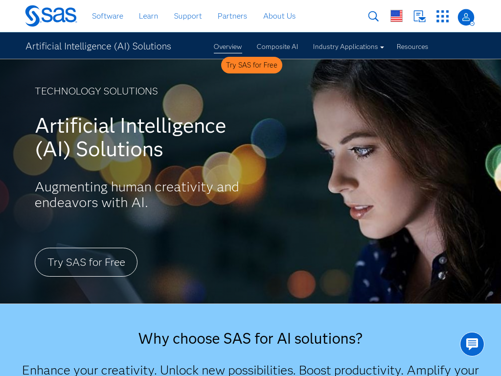 AI platform SAS institute