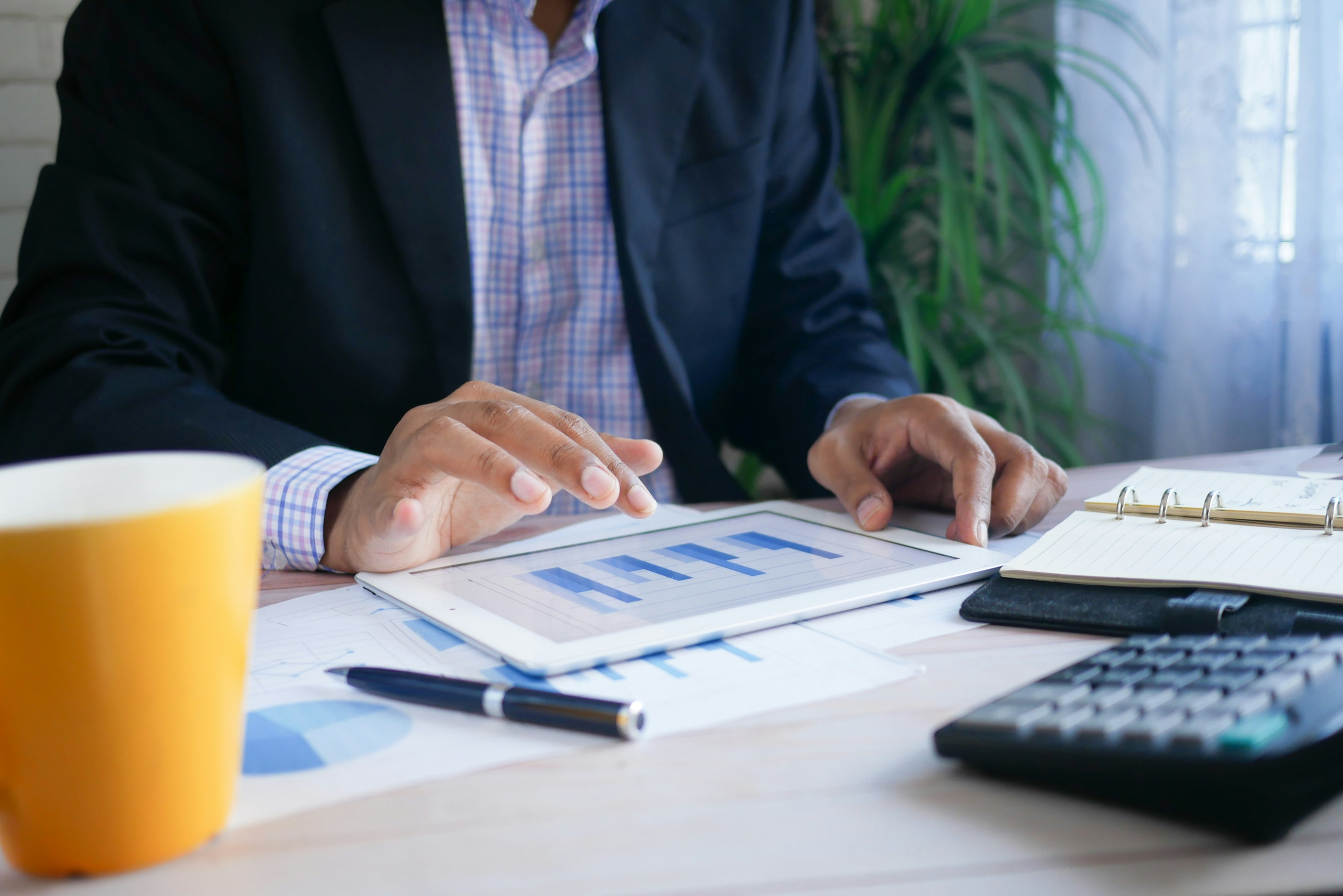 Real estate investor reviews financing for investment properties.