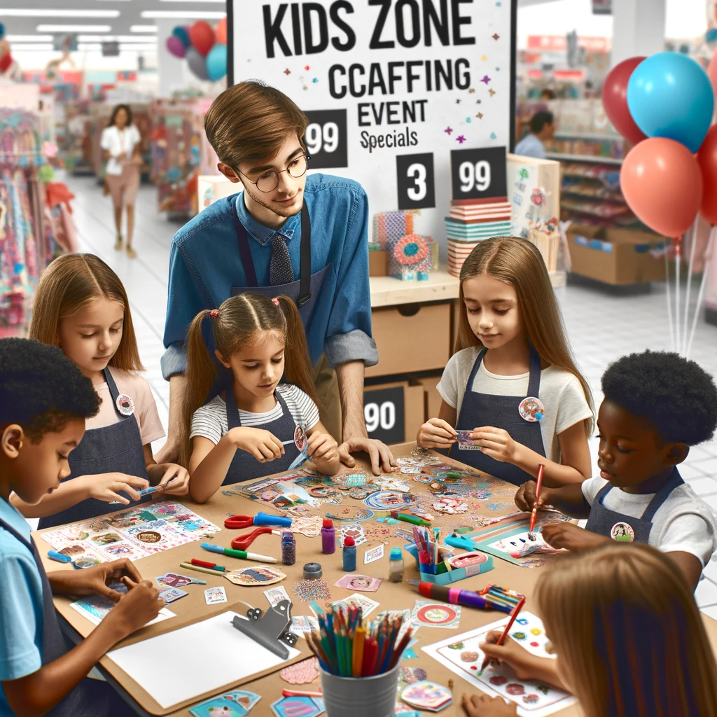 JCPenney Kids Zone - Crafting Event Specials