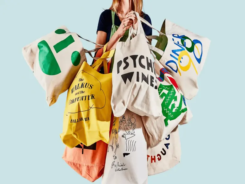 Printed Tote Bag Samples