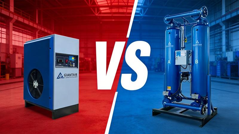 Refrigerated vs Desiccant Dryer