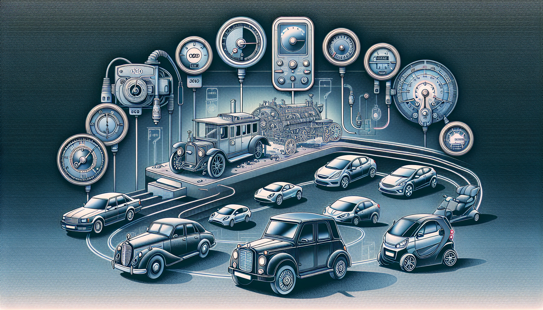 Evolución histórica del OBD en la industria automotriz.