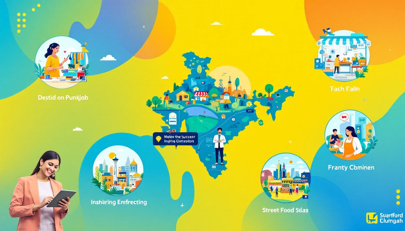 Inspiring success stories of entrepreneurs in Punjab, showcasing their achievements.