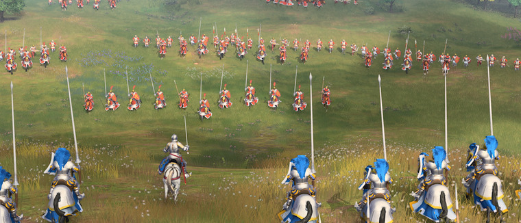 Trade your Modern Warfare for some Medieval Warfare. (Image Source: AgeofEmpires.com)