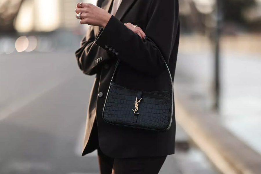 Yves Saint Laurent, Bags, Saint Laurent Sunset Medium Monogram Ysl Bag  Shouldercrossbody Black