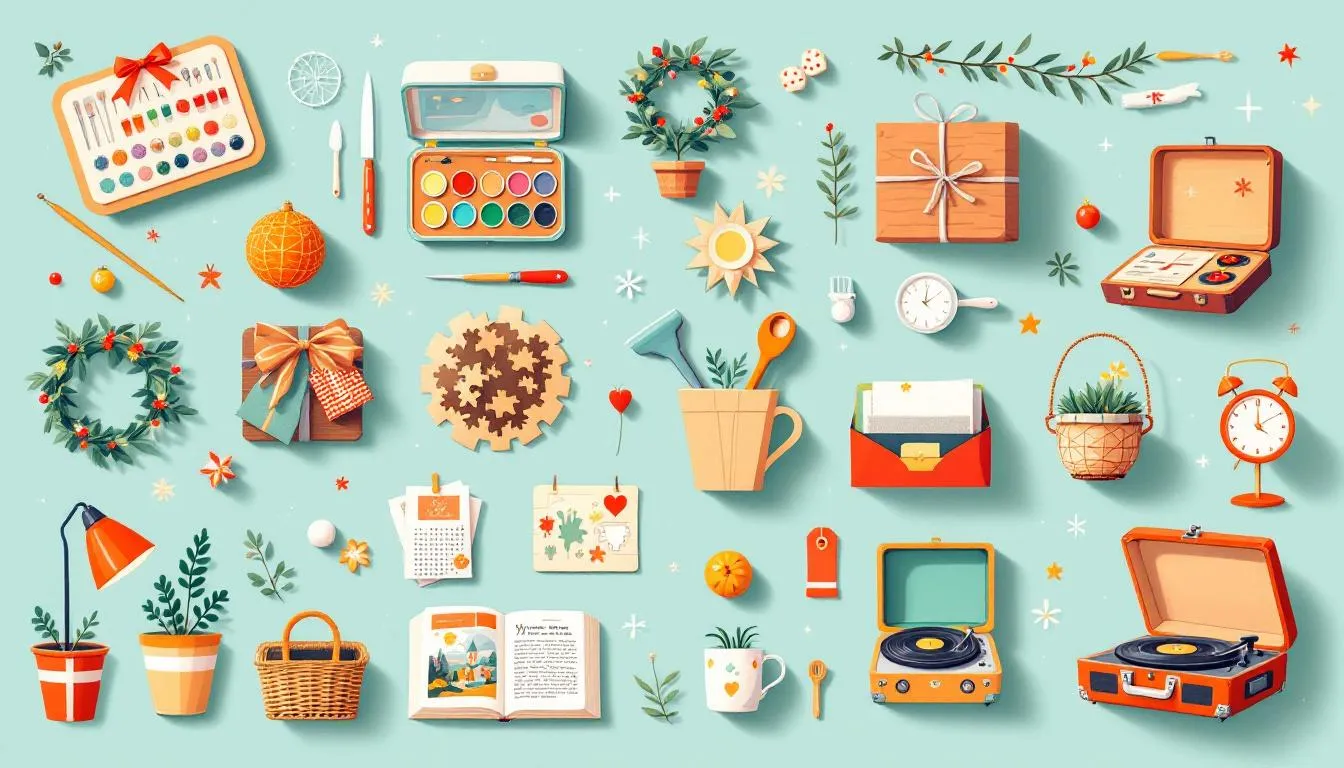 Hobbies and leisure activities gifts for older adults.