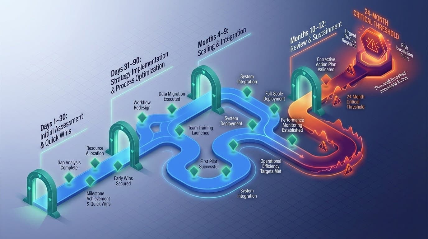 From Audit Findings to Lasting Improvement: A 12–24 Month Roadmap