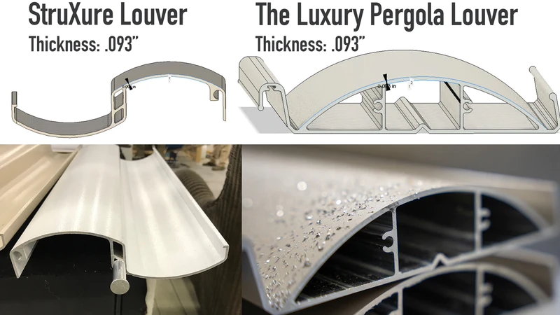 Louver comparison