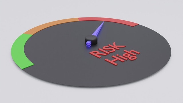 risk, high, danger, red, gauge, risk, risk, risk, risk, risk