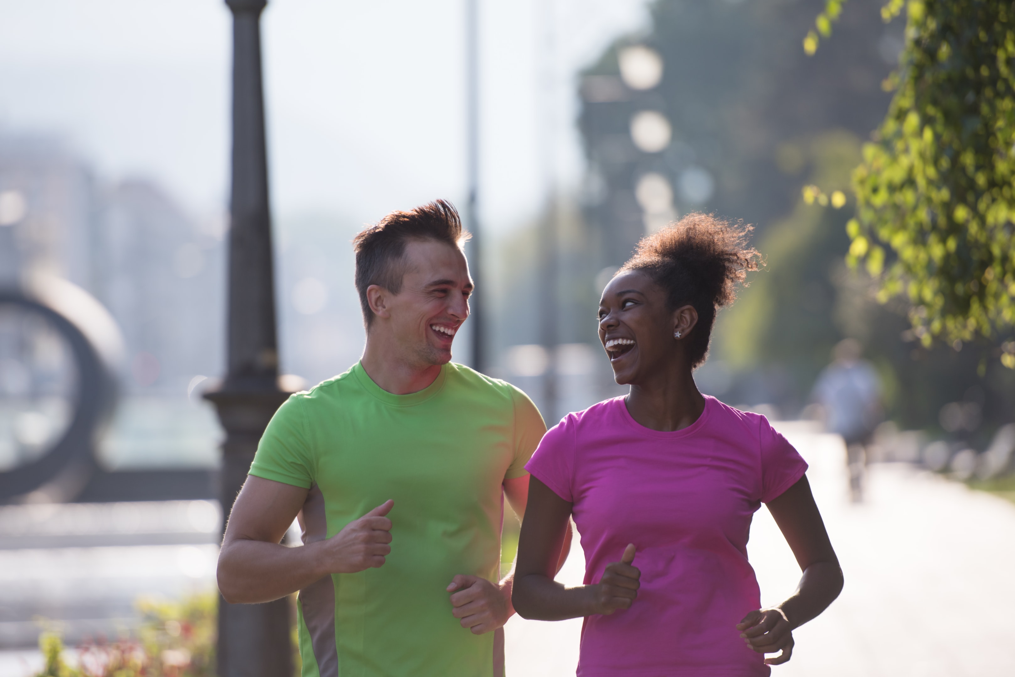 a happy couple with an improved quality of life after jaw surgery