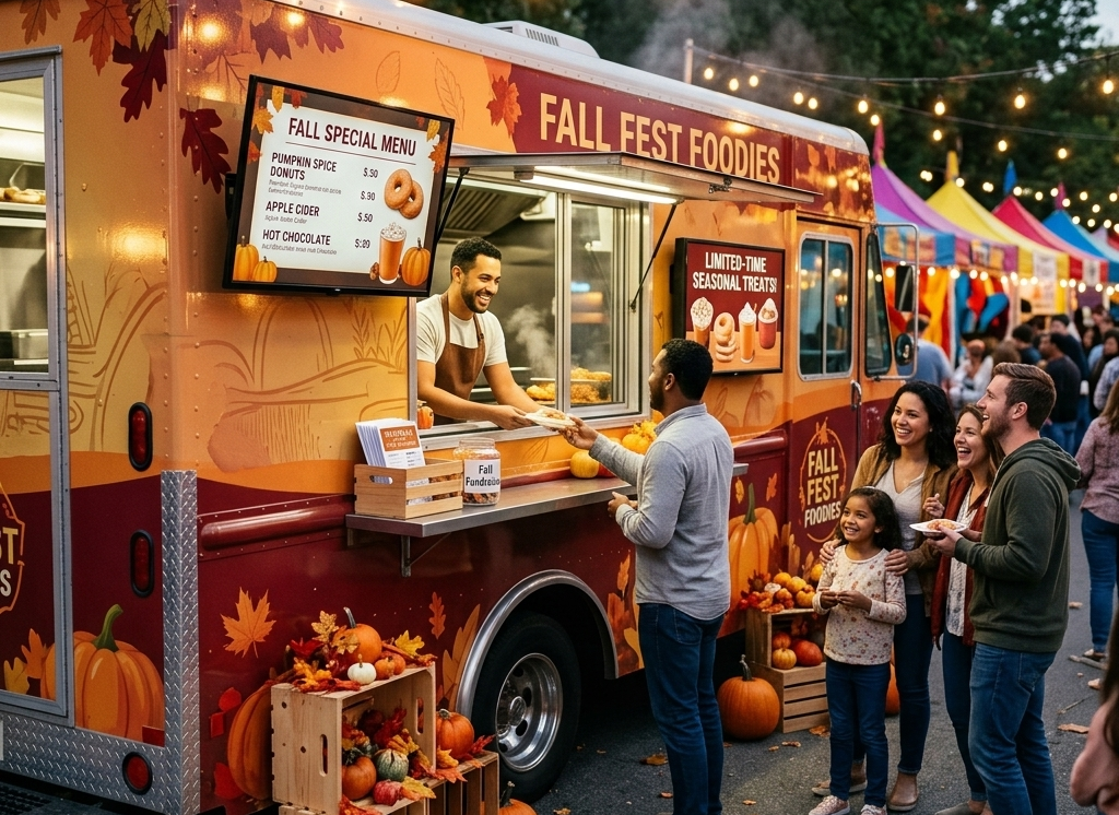 What Are the Top 10 Food Truck Signage Ideas for 2026? 5 seasonal and event inspired concepts
