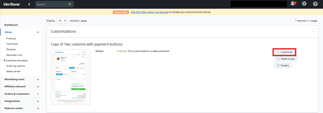 Design your payment gateway.