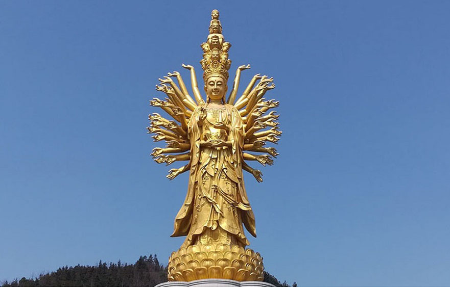 Guanyin Buddha of a Thousand Hands and a Thousand Eyes