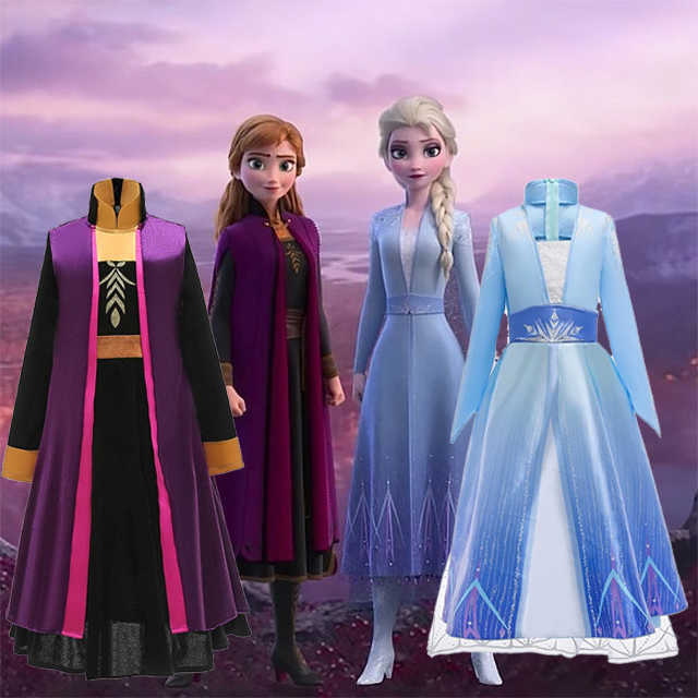 De juiste maat Frozen jurk kiezen
