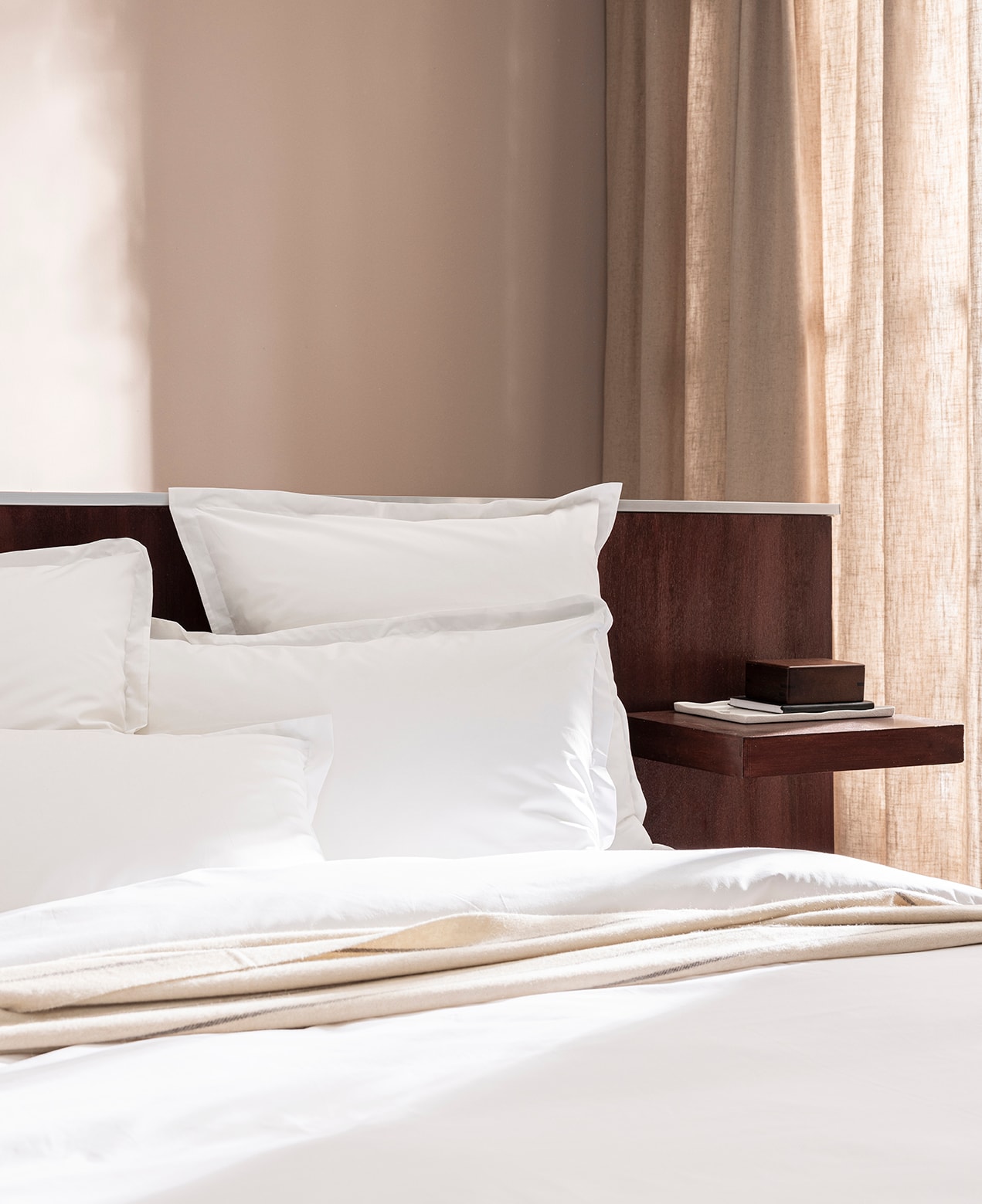 housse de couette percale blanc frais