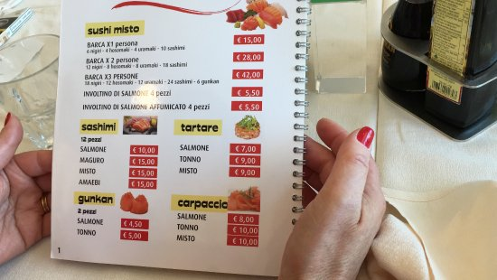 Come lanciare un menu per ristoranti nel 2023: le cose da fare 1 Immagine di un menu per ristoranti
