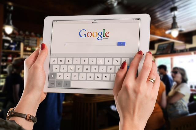 google, blog con wordpress, tablet