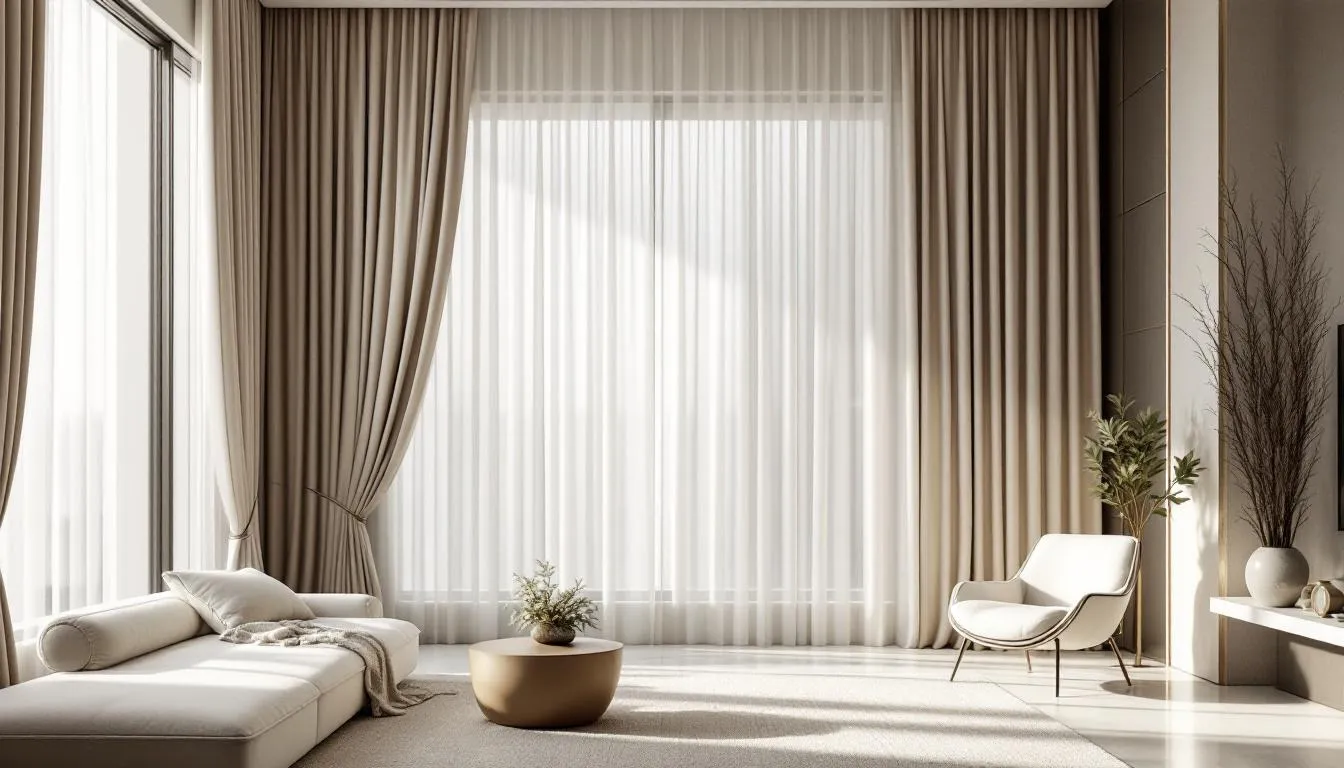 Benefits of professional curtain cleaning, illustrating improved indoor air quality.