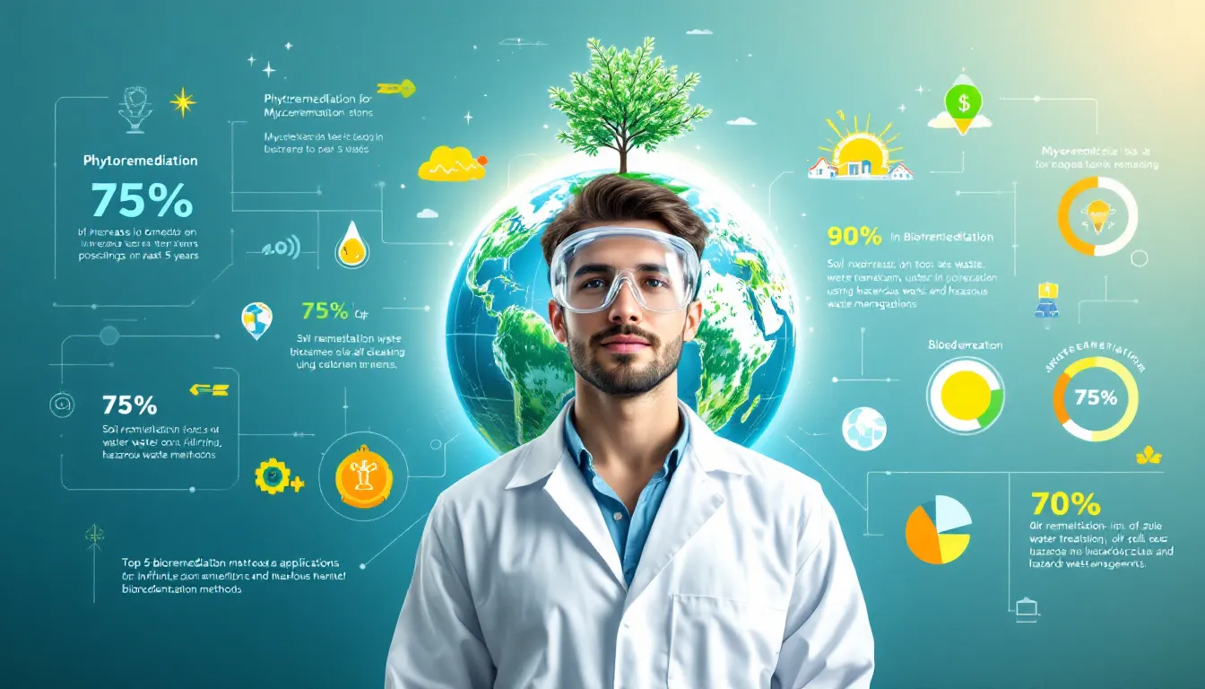A person exploring career options in bioremediation.