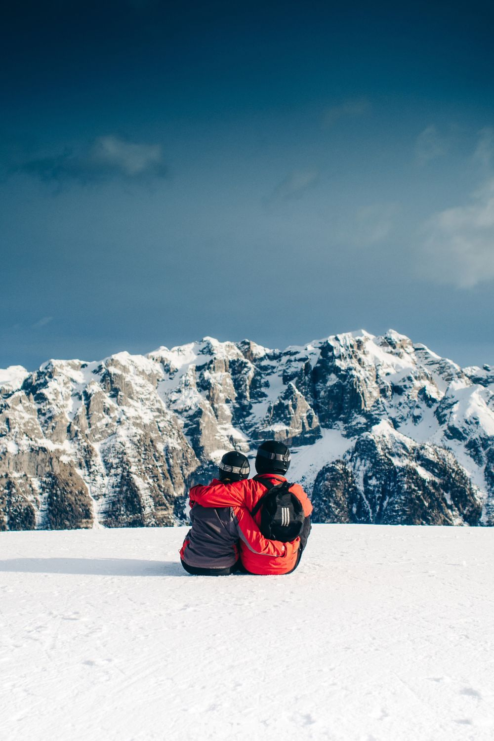 Couple in the mountains 