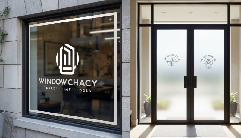 Custom logos of different brands