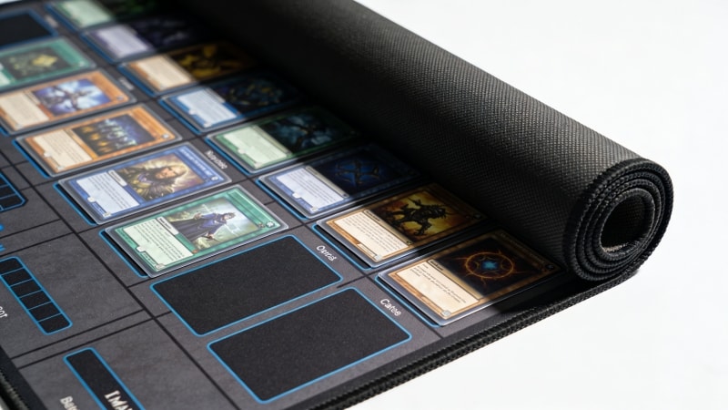 Playmat Stitched Edges for Custom Playmats