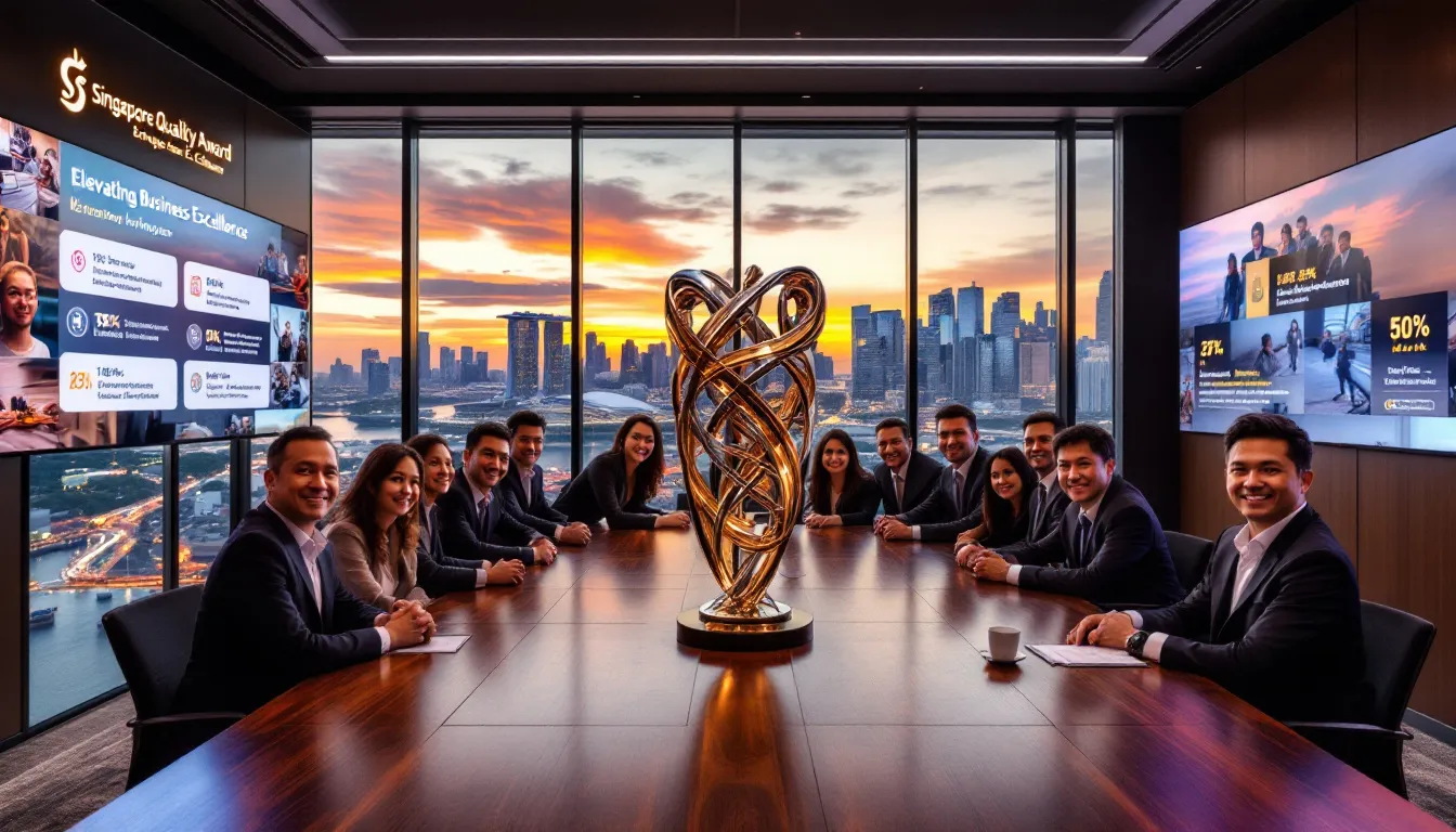 The benefits of earning a Singapore Quality Award, highlighting how it elevates business excellence.