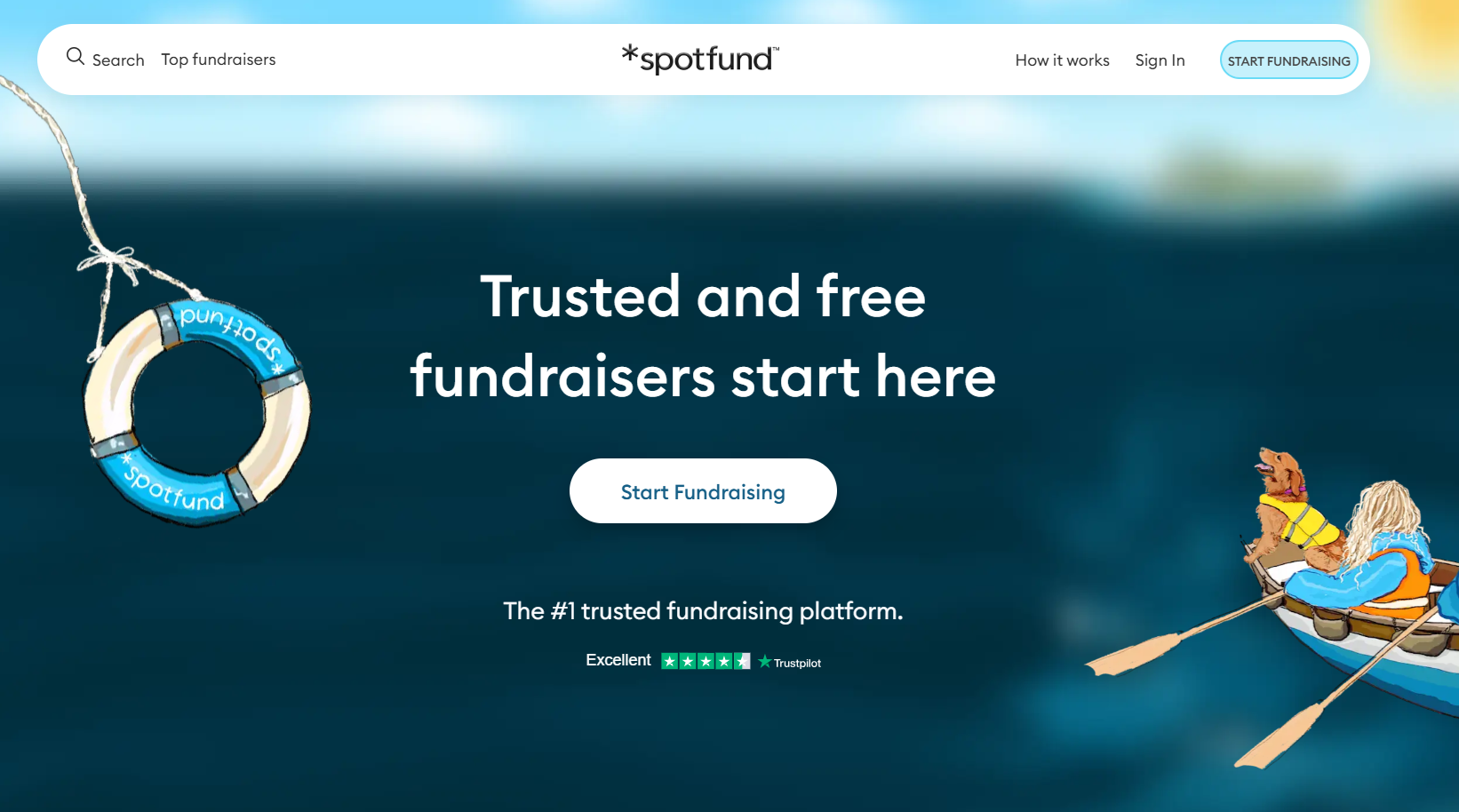 spotfund online fundraising platform, the best gofundme alternative