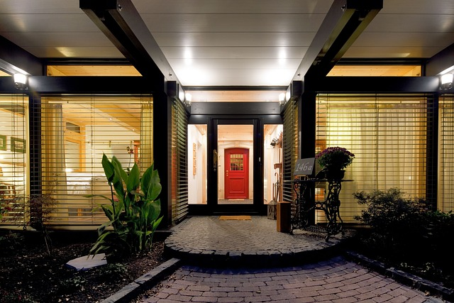 entrance, foyer, house entrance