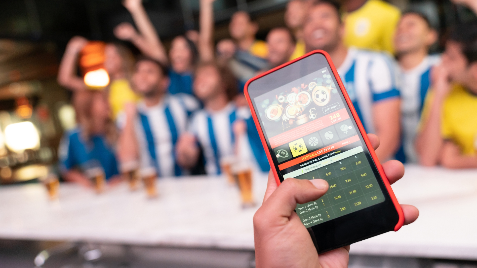Skapa ett spel när du bettar på fotboll