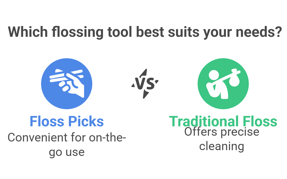 Understanding the Basics: Floss Picks and Traditional Floss