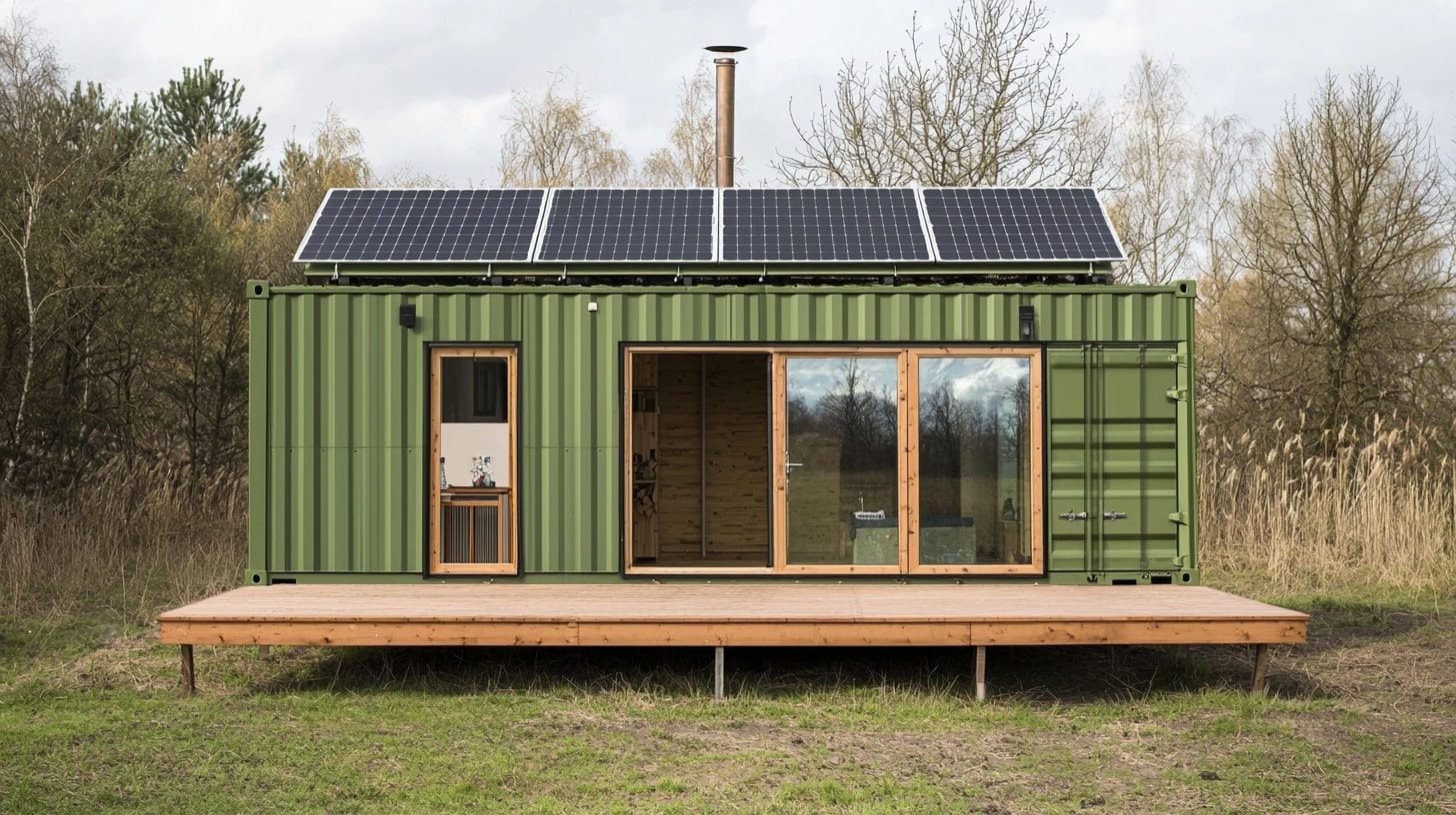 Porta Cabin with Solar