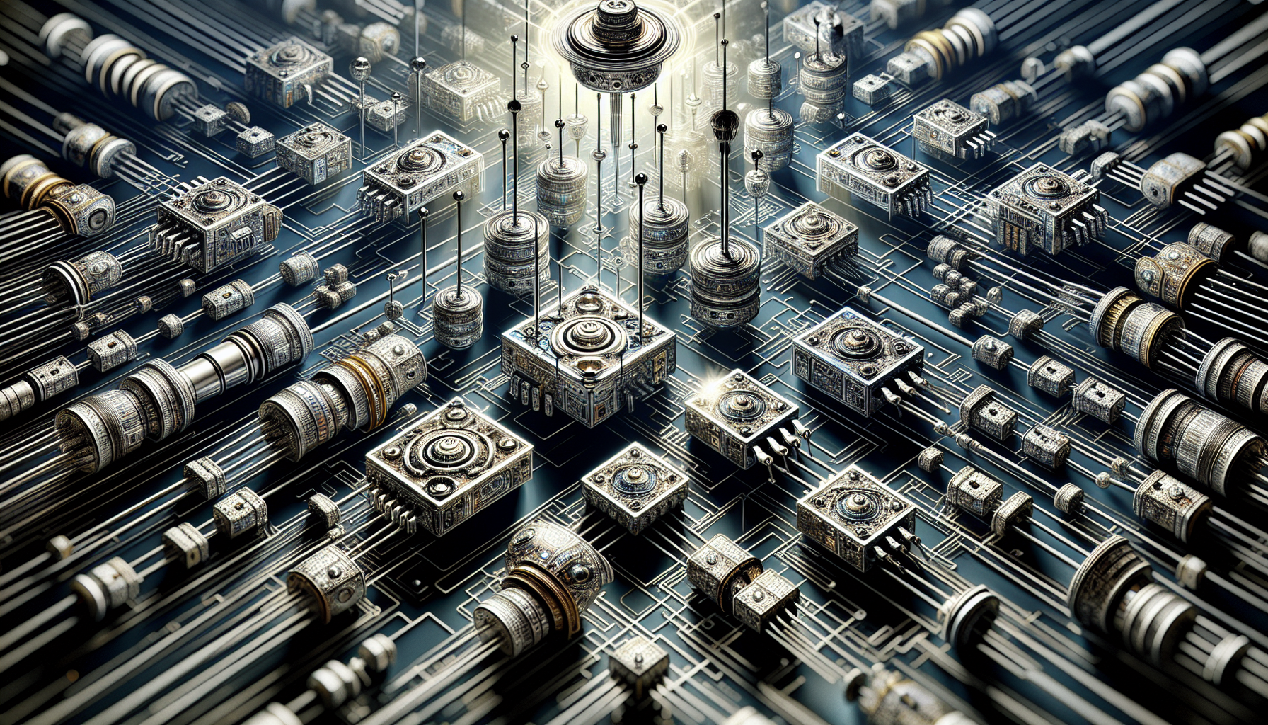 Illustration of semiconductor devices