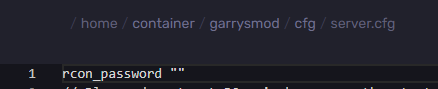 rcon&lowbar;password must be empty to disable rcon (nothing in quotes)