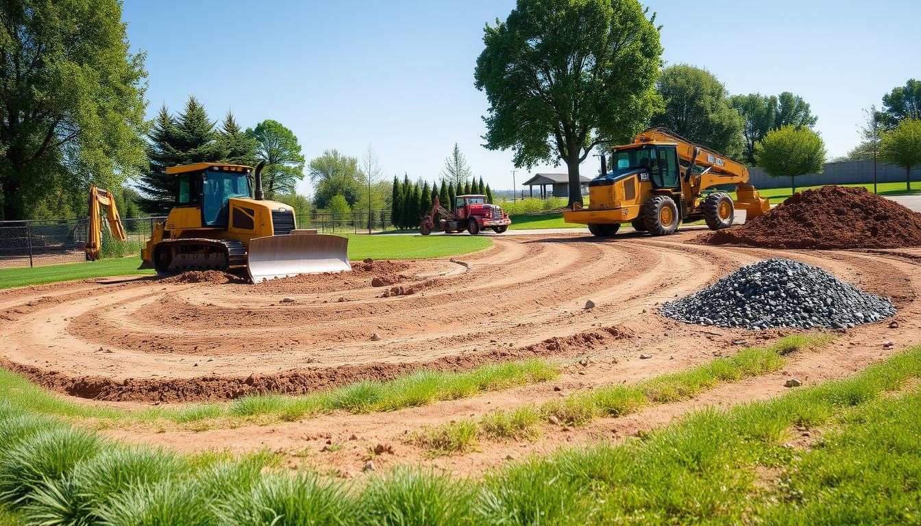 Yard Grading