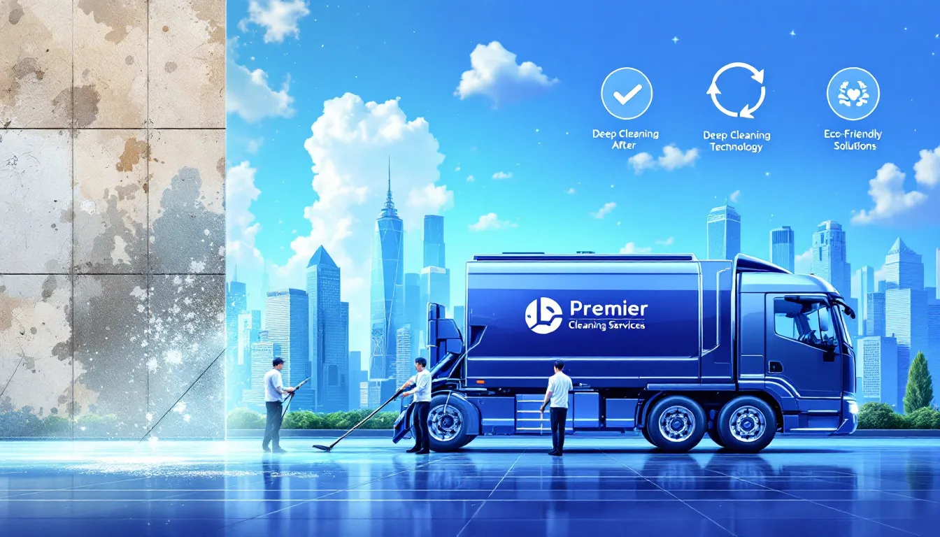 Benefits of professional deep cleaning services showcased visually.