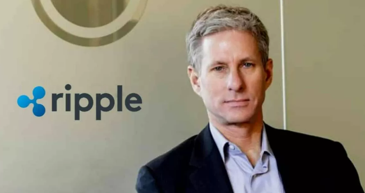 An image of Chris Larsen, co founder of Ripple