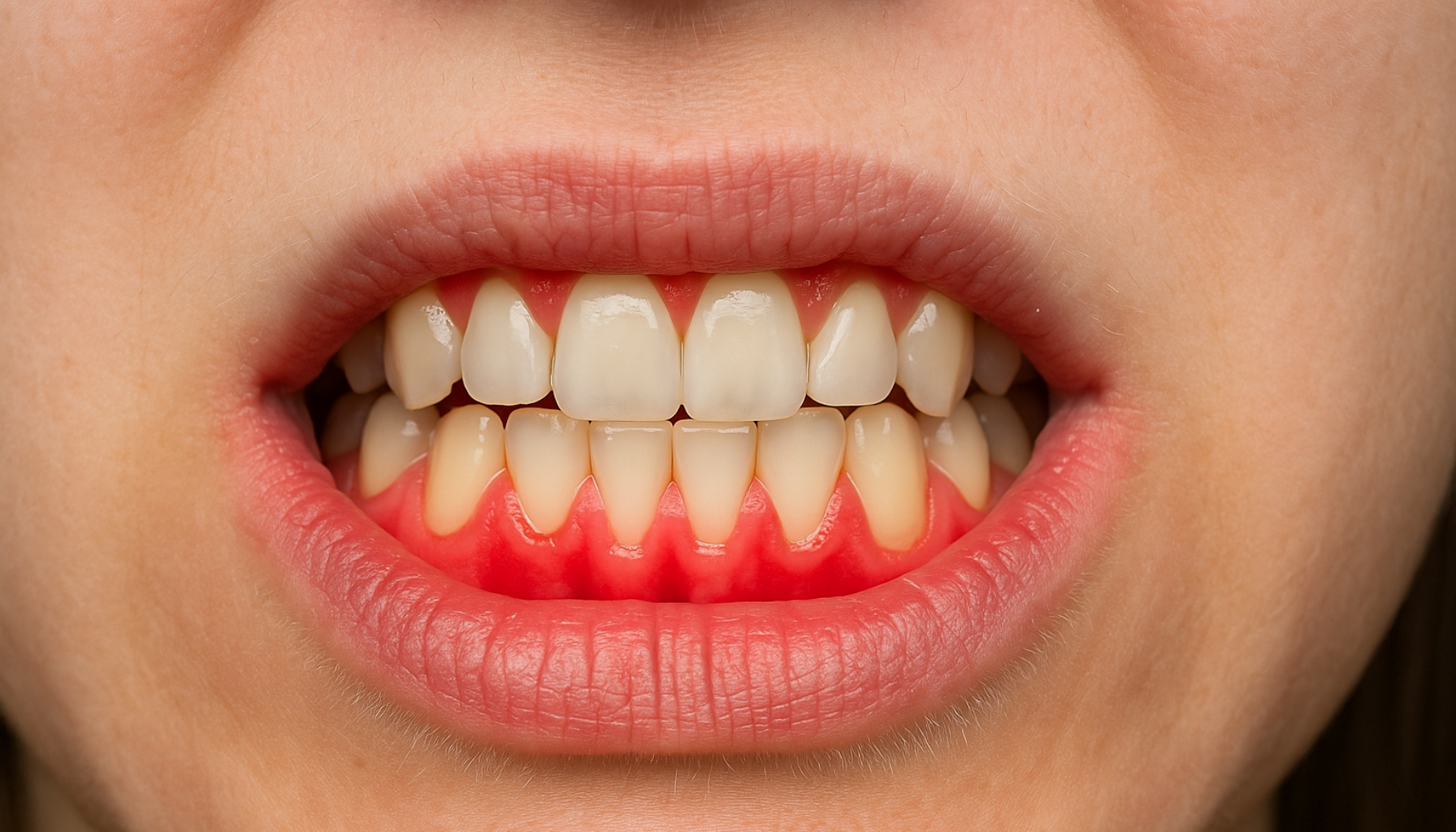 Hvordan Forebygge Tannkjøttbetennelse: En Omfattende Guide 12 Nærbilde av tannkjøtt med rødhet og hevelse som viser tidlige tegn på gingivitt. tannkjøttbetennelse god munnhygiene betennelse i tannkjøttet to ganger om dagen bruk av tanntråd tap av tenner ganger om dagen forebygge tannkjøttbetennelse to ganger dårlig ånde viktig å oppsøke dårlig munnhygiene behandling av periodontitt blødning i tannkjøttet hos tannlegen verste fall pusse tennene tannkjøttet blødende tannkjøtt blødning fra tannkjøttet tannkjøttet trekker bruker tanntråd tannpleier eller tannlege tannkjøtt rødt hovent minst to periodontitt løse tenner rundt tennene del av behandlingen tennene under graviditet betent puss tennene gingivitt behandling god betennelse viktig plakk tannkjøttsykdom opprettholde føre tanntråd tenner tannlegen bruk tannlege grundig hos sykdom symptomer tannstein betennelsen mer forebygge bakterier regelmessig riktig profesjonell bidra røyking unngå fjerne behandles tap risikoen sykdommen følge behandle blødning andre tannpleier tegn tannkjøttsykdommer behandlingen alvorlig tilstanden gjøre inkluderer