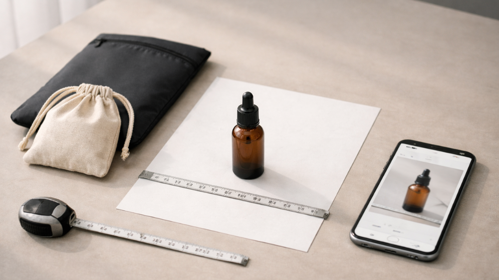 An illustration of a the information required for the right size