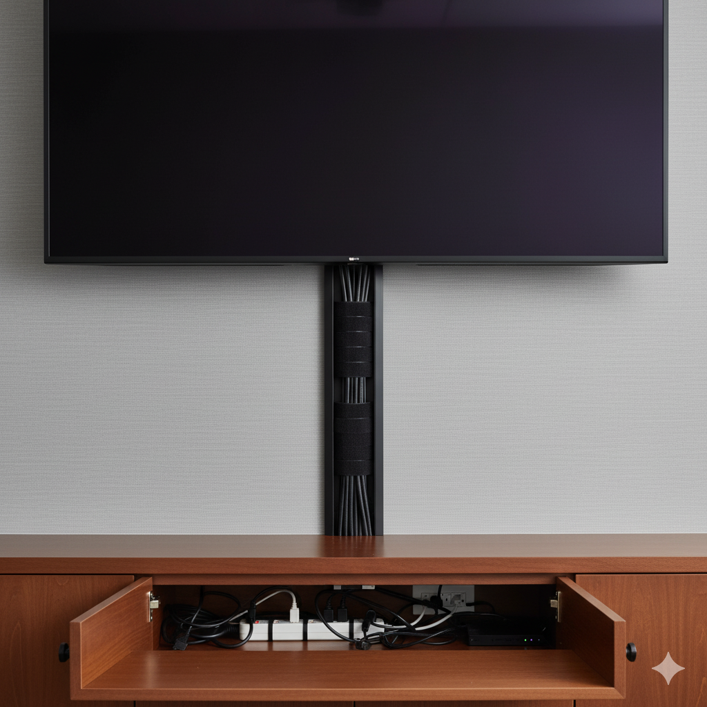 cable management for a professional look
