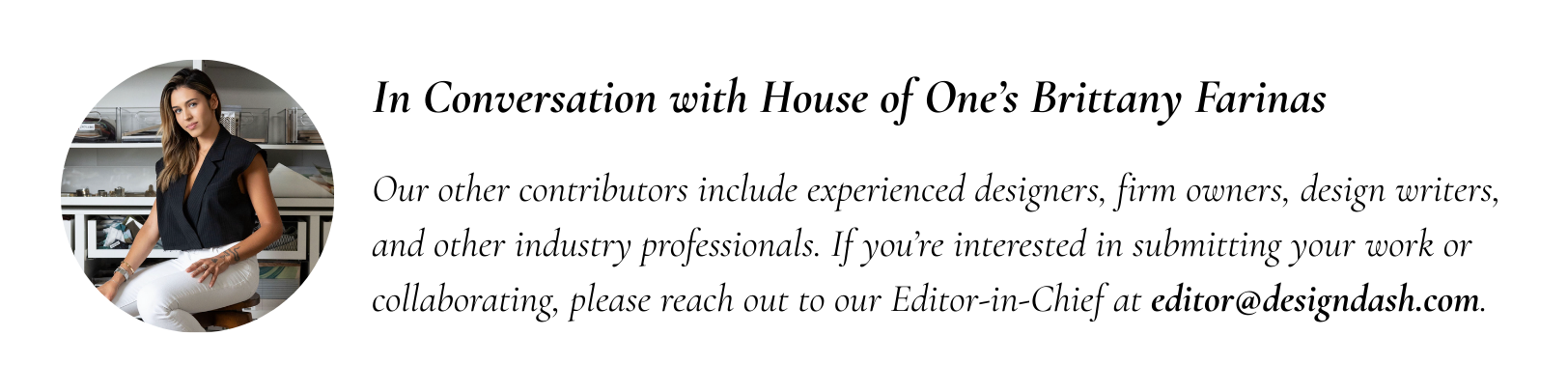 EEAT byline for Brittany Farinas