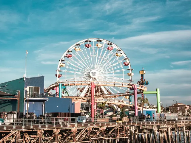 Things to Do in California for Families - Santa Monica Pier