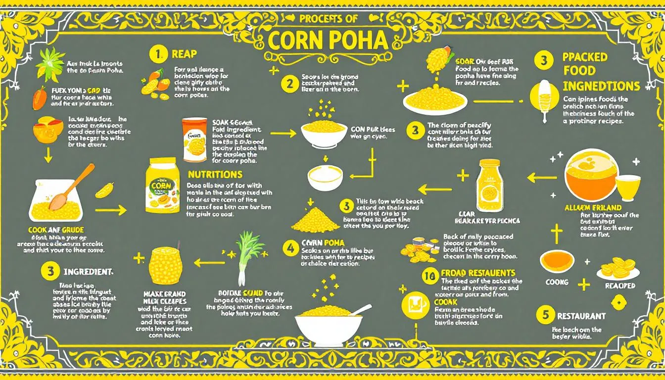 Scope of corn poha in packaged food and restaurants.