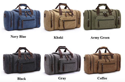 Canvas Duffel Bags and Gym Bags Whoelsale