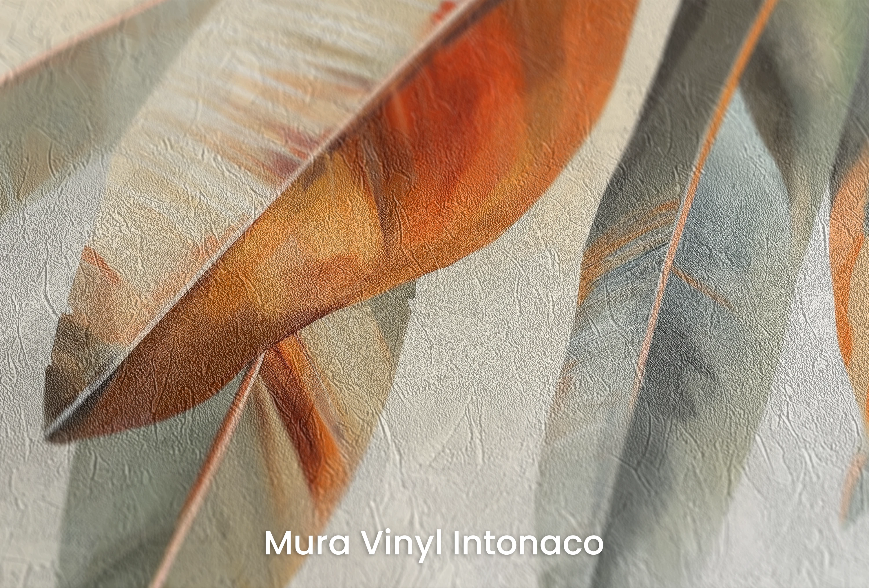 Fototapetenmuster gedruckt auf „Mura Vinyl Intonaco“-Substrat