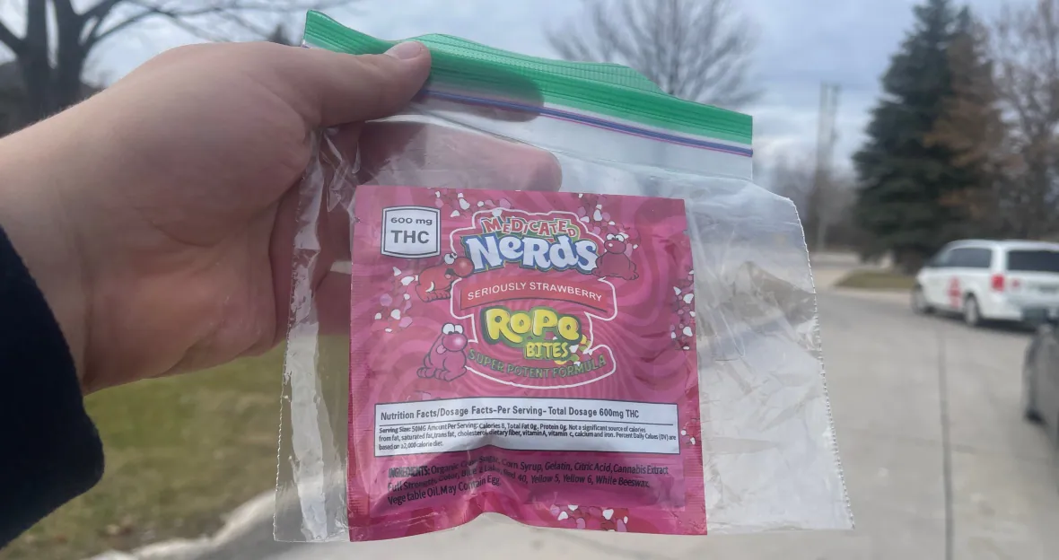 The candy's packaging and label do not follow rules set out by the Cannabis Act